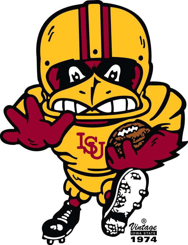 Iowa State Cyclones 1974-1983 Mascot Logo v2 iron on transfers for T-shirts